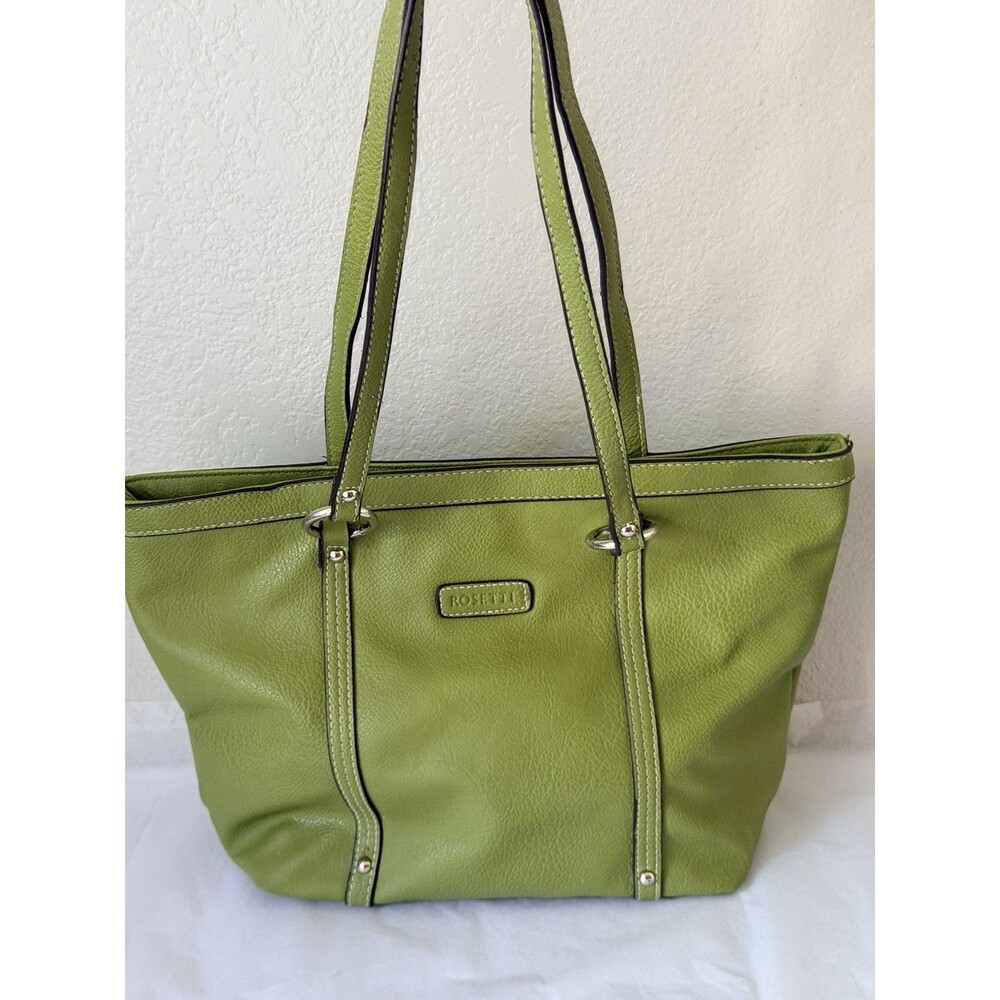 Rosetti Women’s Olive Green Tote Shoulder Bag Turquoise Lining New Without Tags